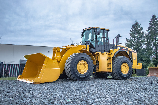 Обои картинки фото техника, фронтальные погрузчики, caterpillar