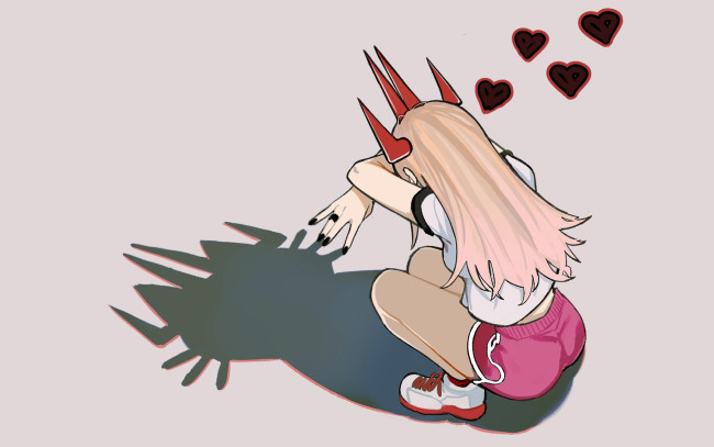 Обои картинки фото аниме, chainsaw man, девушка