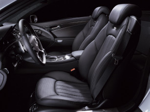 Картинка mercedes sl55 автомобили интерьеры
