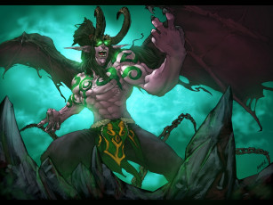 Картинка illidan by rubinh0 фэнтези демоны
