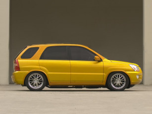 Картинка kia sportage solid gold автомобили