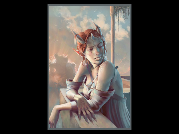 Обои картинки фото фэнтези, эльфы