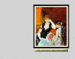 обоя pierre, auguste, renoir, рисованные