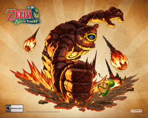 обоя the, legend, of, zelda, spirit, tracks, видео, игры