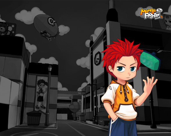 Обои картинки фото manga, fighter, season, видео, игры