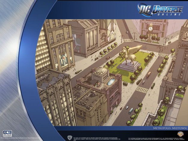 Обои картинки фото dc, universe, online, видео, игры