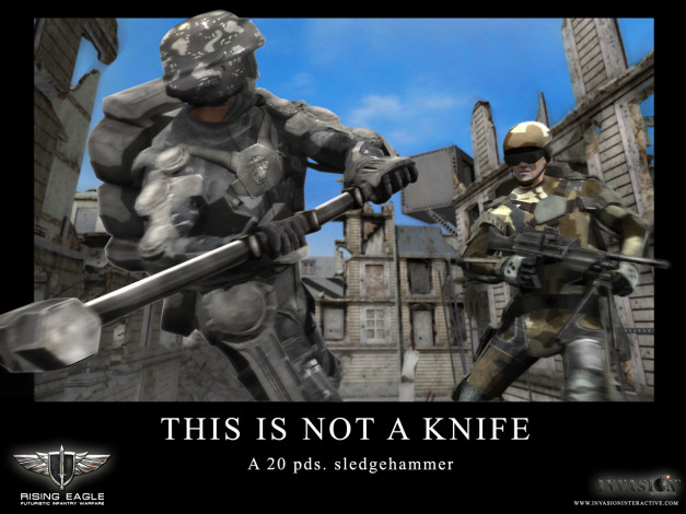 Обои картинки фото rising, eagle, видео, игры