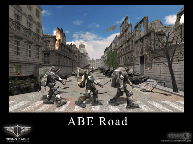 Обои картинки фото rising, eagle, видео, игры