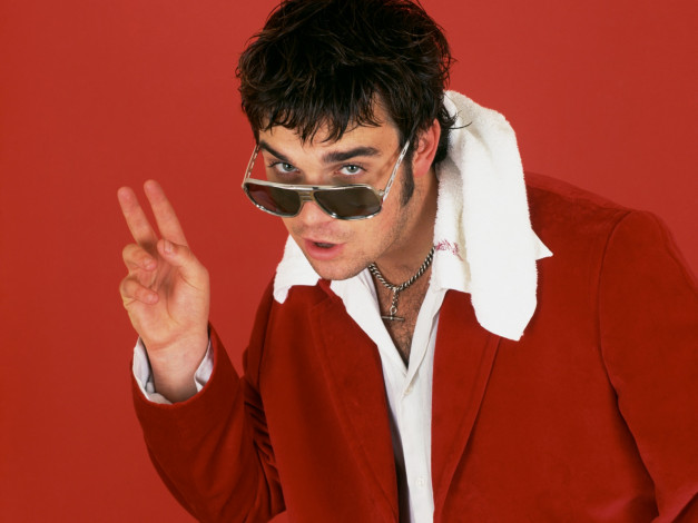 Обои картинки фото robbie, williams, музыка