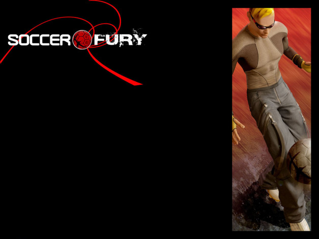 Обои картинки фото soccer, fury, видео, игры