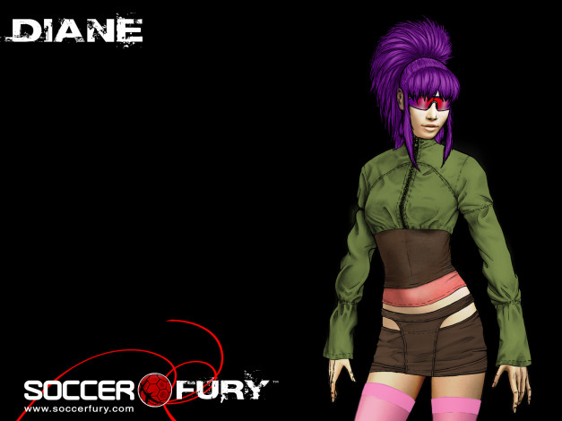 Обои картинки фото soccer, fury, видео, игры