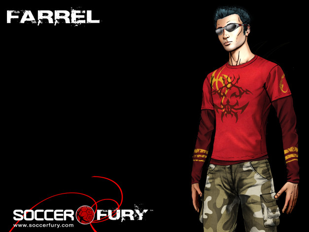 Обои картинки фото soccer, fury, видео, игры