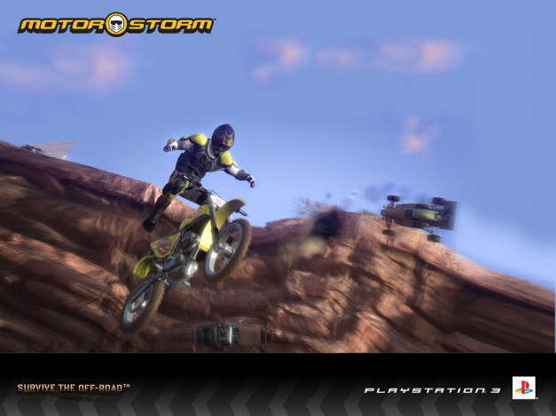 Обои картинки фото видео, игры, motorstorm