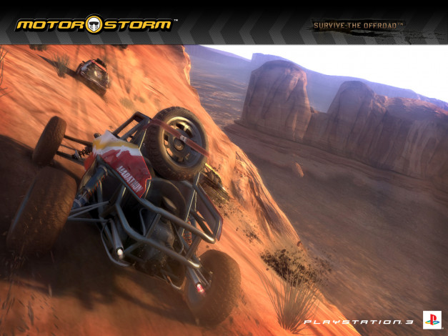 Обои картинки фото видео, игры, motorstorm