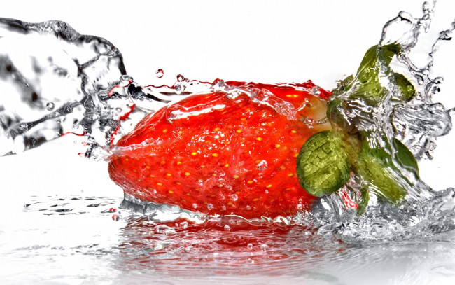 Обои картинки фото еда, клубника, земляника