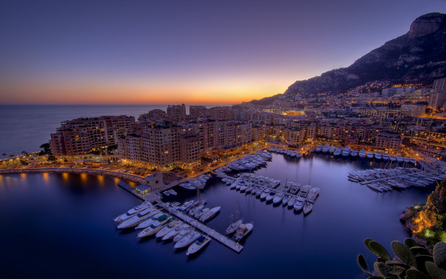 Обои картинки фото fontvieille, monaco, города, панорамы