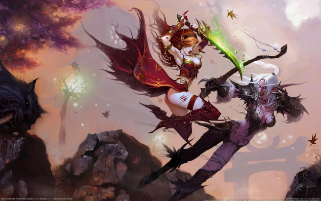 Обои картинки фото world, of, warcraft, the, burning, crusade, видео, игры