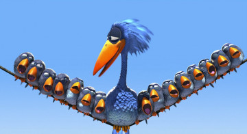 обоя мультфильмы, for, the, birds, птички