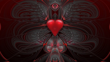 Картинка 3д графика fractal фракталы узор