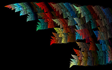 Картинка 3д графика fractal фракталы фон узор фрактал