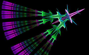 Картинка 3д графика fractal фракталы узор фон фрактал