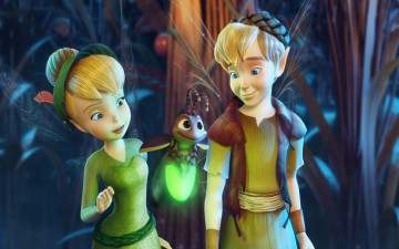 обоя мультфильмы, tinker, bell, and, the, lost, treasure, феи