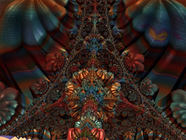 Обои картинки фото 3д, графика, fractal, фракталы, фон, узор