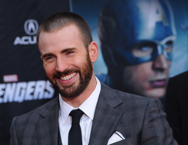 Обои картинки фото chris, evans, мужчины, крис, эванс, актер, сша