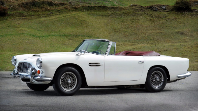 Обои картинки фото aston, martin, db4, автомобили, элитные, великобритания