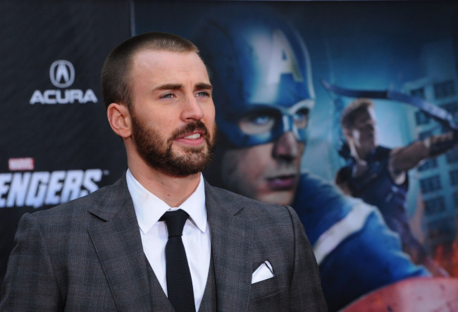 Обои картинки фото chris, evans, мужчины, крис, эванс, актер, сша