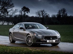 Картинка автомобили maserati uk-spec ghibli 2013