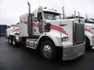 Картинка kenworth автомобили kenworth+ выставка улица автобусы truck company сша