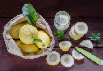 Картинка еда цитрусы лимоны