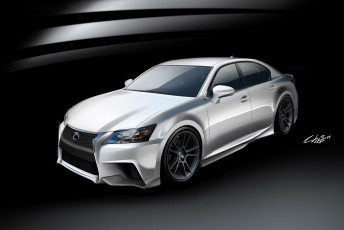 Картинка project-gs-f-sport-by-five-axis автомобили lexus sport