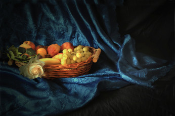 Картинка еда фрукты +ягоды натюрморт