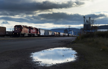 Картинка техника поезда рельсы локомотив