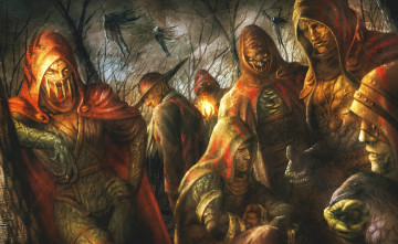 Картинка soul+sacrifice видео+игры существа плащи висельники