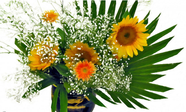 Обои картинки фото разное, компьютерный дизайн, разные, цветы