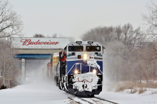 Обои картинки фото техника, поезда, локомотив, рельсы