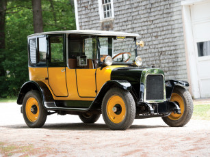 обоя yellow cab model a-2 brougham taxi, автомобили, классика, classic