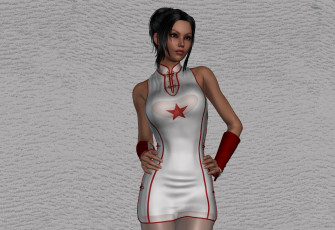 Картинка 3д+графика люди+ people фон взгляд девушка