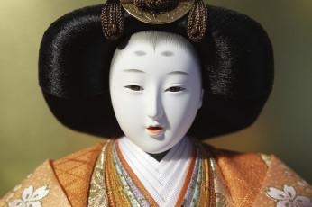 Картинка разное игрушки девушка гейша лицо портрет takaten кукла макро