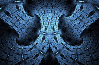 Картинка 3д+графика фракталы+ fractal узор фон цвета