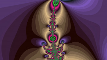 Картинка 3д+графика фракталы+ fractal узор цвета фон
