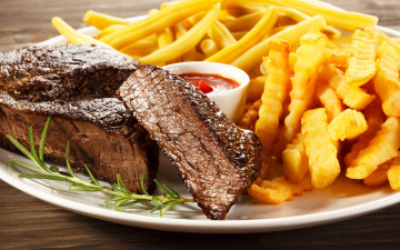 Картинка еда мясные+блюда соус баранина meat мясо картофель фри