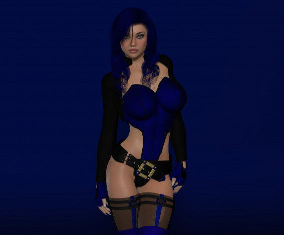 Обои картинки фото 3д графика, люди , people, девушка, фон, взгляд