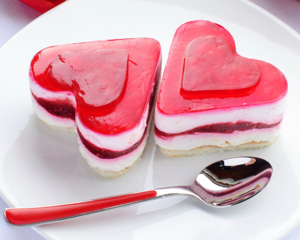 Обои картинки фото еда, пирожные,  кексы,  печенье, сердце