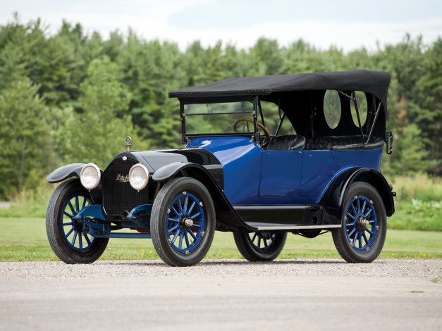 Обои картинки фото mitchell light six 6-passenger touring, автомобили, классика, classic