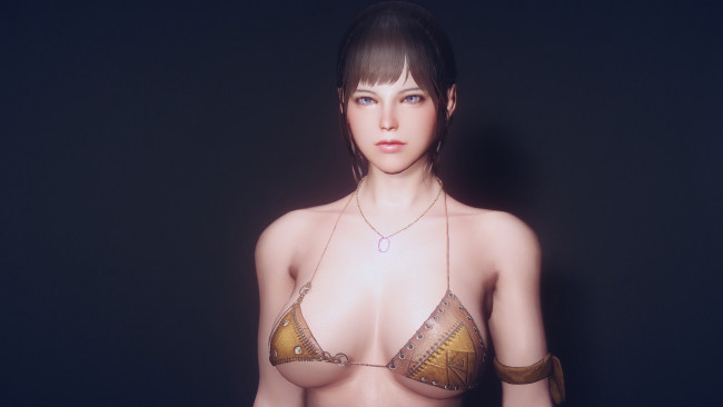 Обои картинки фото 3д графика, люди , people, девушка, фон, взгляд