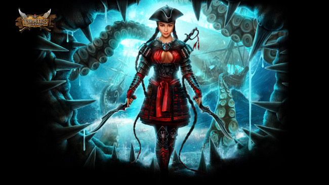 Обои картинки фото pirates,  tides of fortune, видео игры, - pirates, онлайн, fortune, of, tides, стратегия